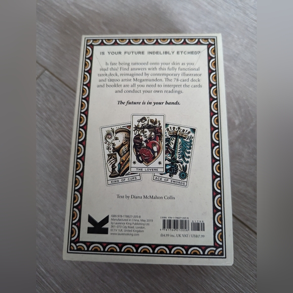 Tattoo Tarot Ink & Intuition Complete Set W/ instructions - Picture 3 of 3